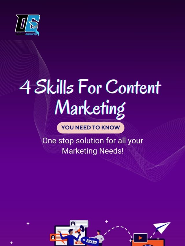 best 4 skills need to know for content Marketing